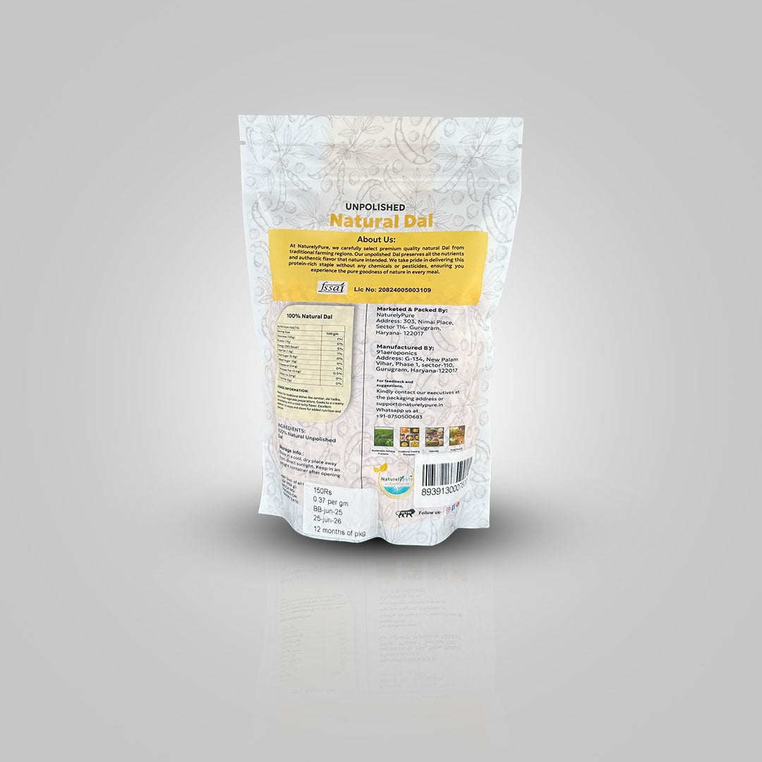 Arhar Dal- (400gm) | NaturelyPure