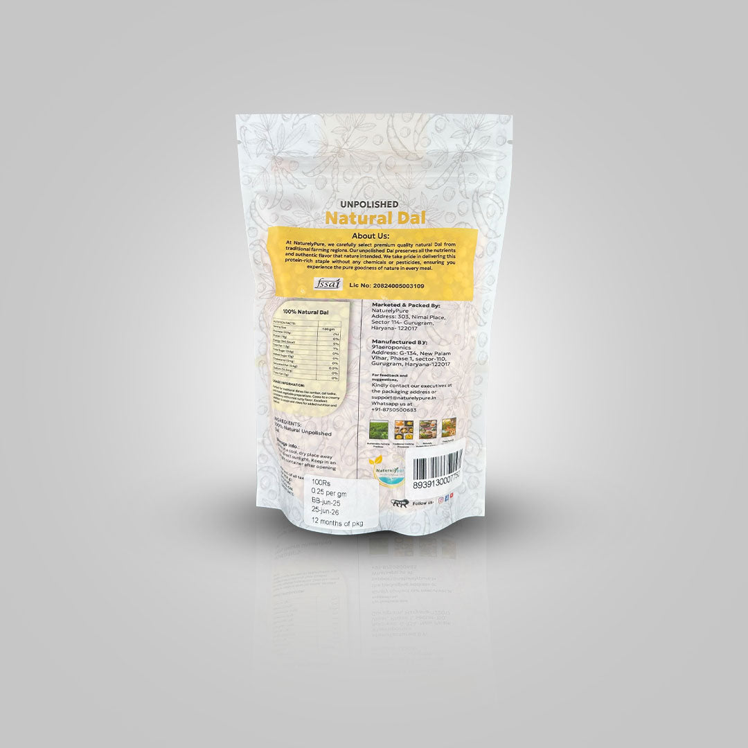 Chana Dal- (400gm) | NaturelyPure