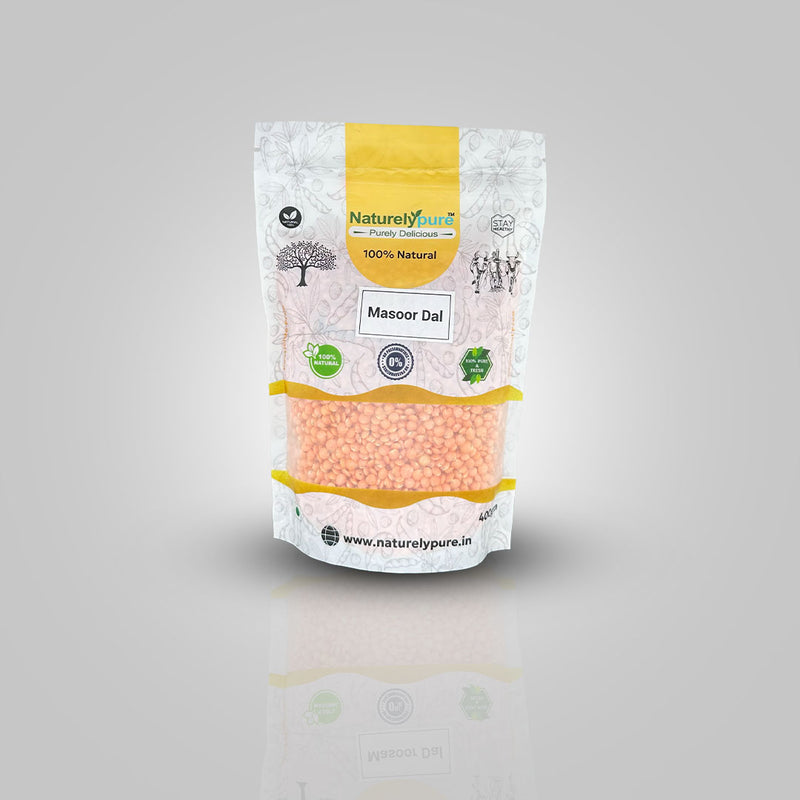 Masoor Dal- (400gm) | NaturelyPure