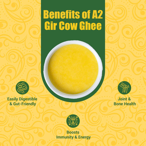 A2 Gir Cow Ghee - 1L | NaturelyPure