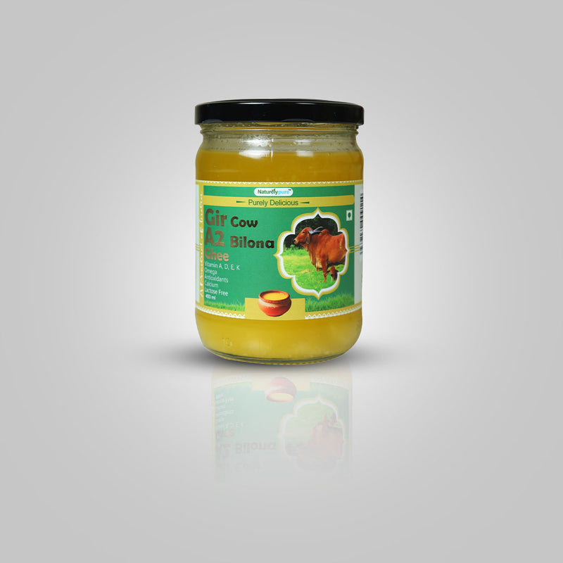 A2 Gir Cow Ghee - (450ml) | NaturelyPure