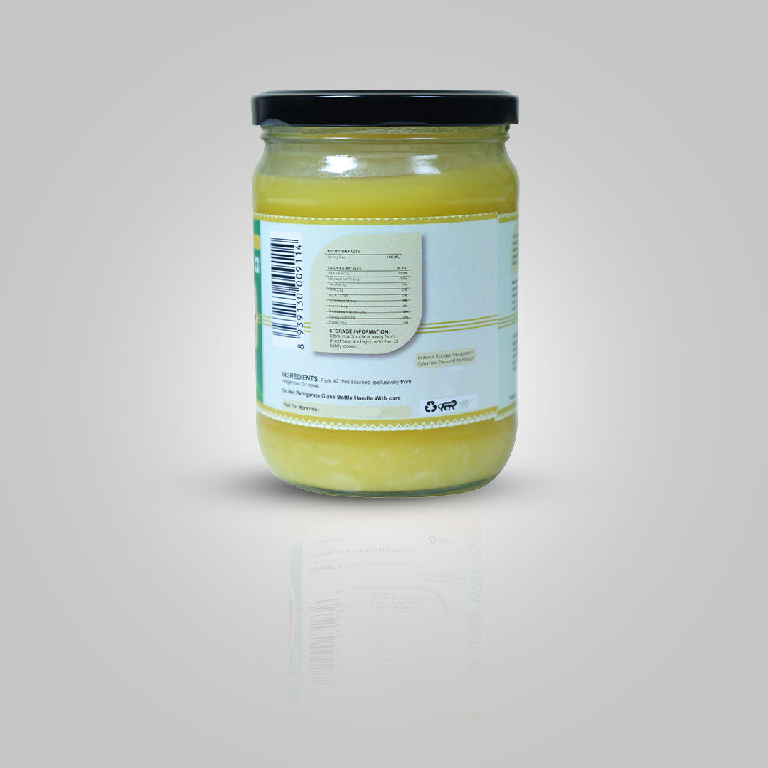A2 Gir Cow Ghee - (450ml) | NaturelyPure