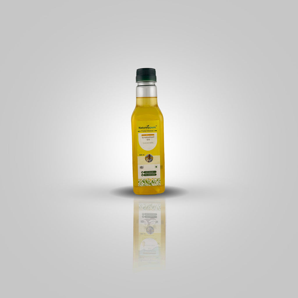 Groundnut Oil- (500ml) | NaturelyPure