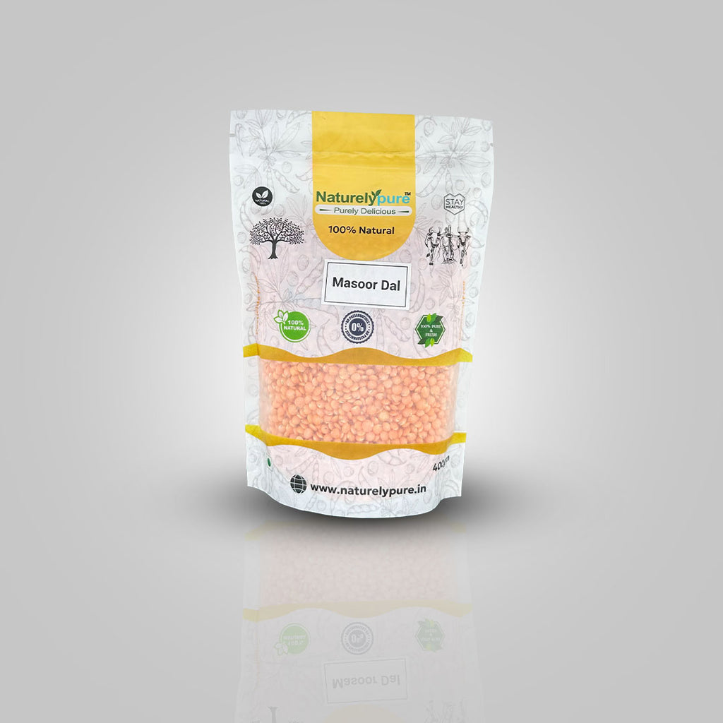 Masoor Dal- (400gm) | NaturelyPure