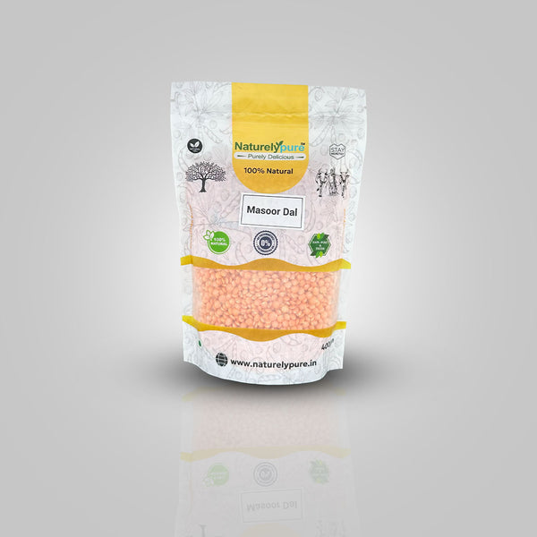 Masoor Dal- (400gm) | NaturelyPure
