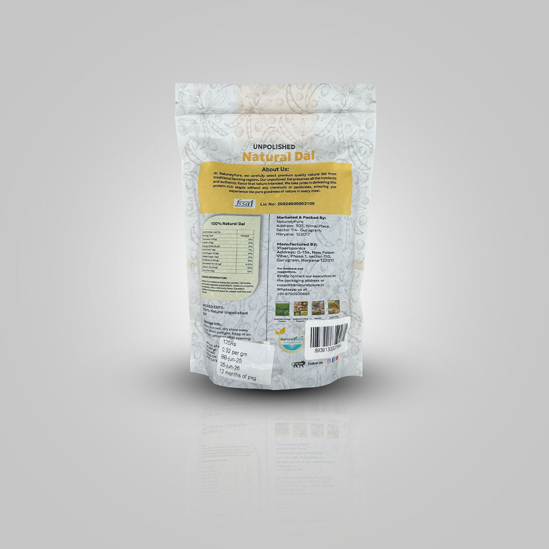Whole Moong dal- (400gm) | NaturelyPure