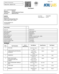 Lab Report for Oils