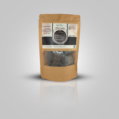 Millet Cookie - Chocolate Sesame flavor (225gm) | NaturelyPure