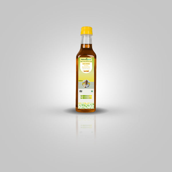 Yellow Mustard Oil- (1000ml) | NaturelyPure