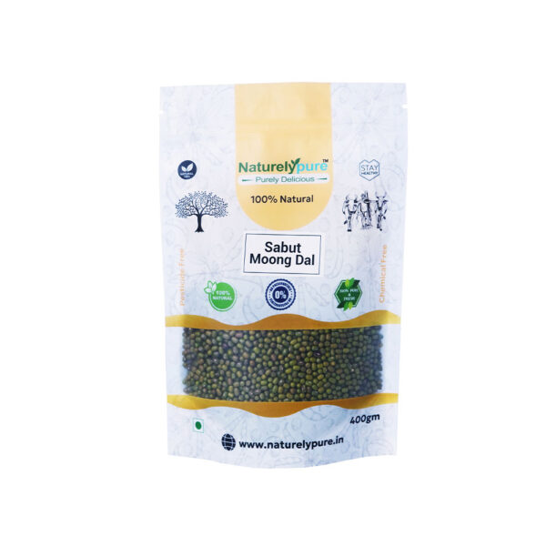 Whole Moong dal- (400gm)