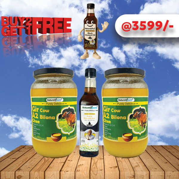 Gir Cow Ghee and Oil Combo