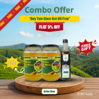 A2 Gir Cow Ghee Combo | Natural Oil Combo | Naturely Pure